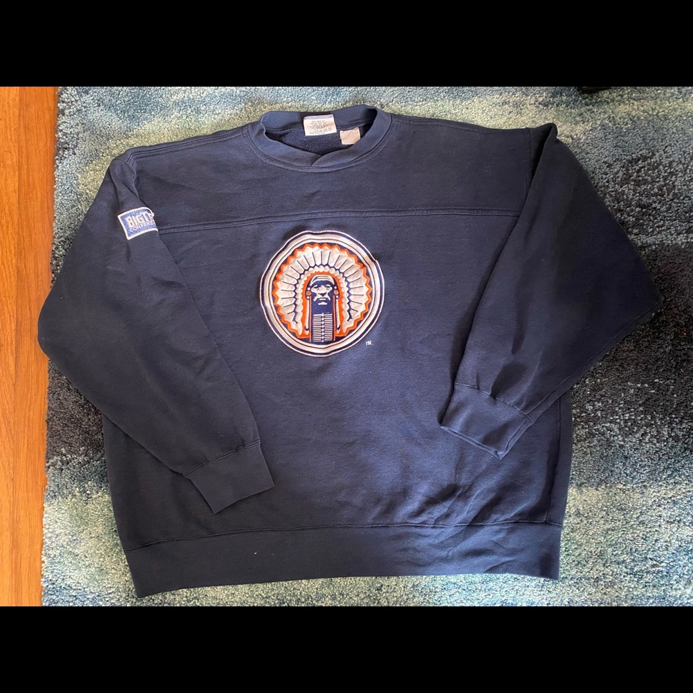 Vintage University of Illinois Crewneck Sweatshirt
